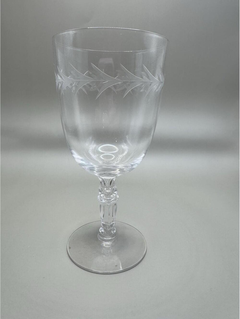 Fostoria HOLLY Crystal Water Goblet 6 1/4 Inch 10 oz